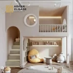سرير اطفال بتصميم فاخر