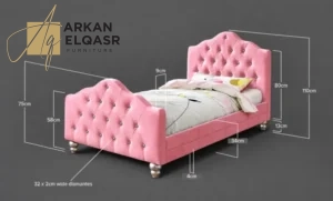 سرير نوم للاطفال من تصميم بسيط (3)