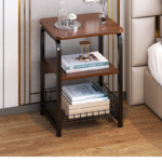 طاولة جانبية مختلفة الارفف والاشكال