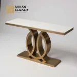 كونسول فاخر ذهبي