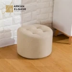 بوف مميز من القماش متعددة الألوان