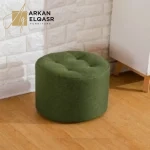 بوف مميز من القماش متعددة الألوان