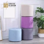 بوف مميز من القماش متعددة الألوان