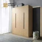 خزانة ملابس خشبية اربع ابواب