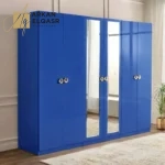 خزانة ملابس ستة أبواب بتصميم حديث