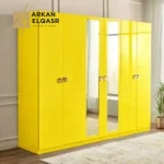 خزانة ملابس ستة أبواب بتصميم حديث