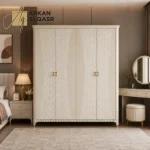 دولاب مودرن بأربع ابواب بتصميم مميز