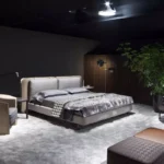 سرير غرفة نوم بتصميم فاخر