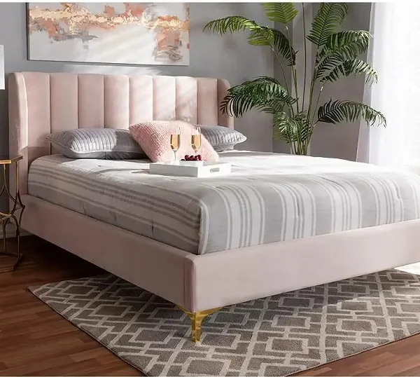 سرير مودرن مخمل