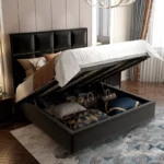 سرير مودرن لغرفة نوم رئيسية بتصميم ايطالي