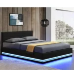 سرير فخم مضىء