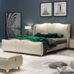 سرير مزدوج بتصميم فخم وشيك