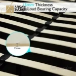 سرير فخم مضىء