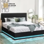 سرير فخم مضىء