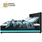 سرير فخم مضىء