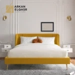 سرير مخمل انيق