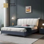 سرير مودرن بتصميم شيك وبسيط