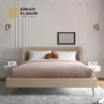 سرير مخمل انيق