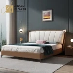 سرير مودرن بتصميم شيك وبسيط