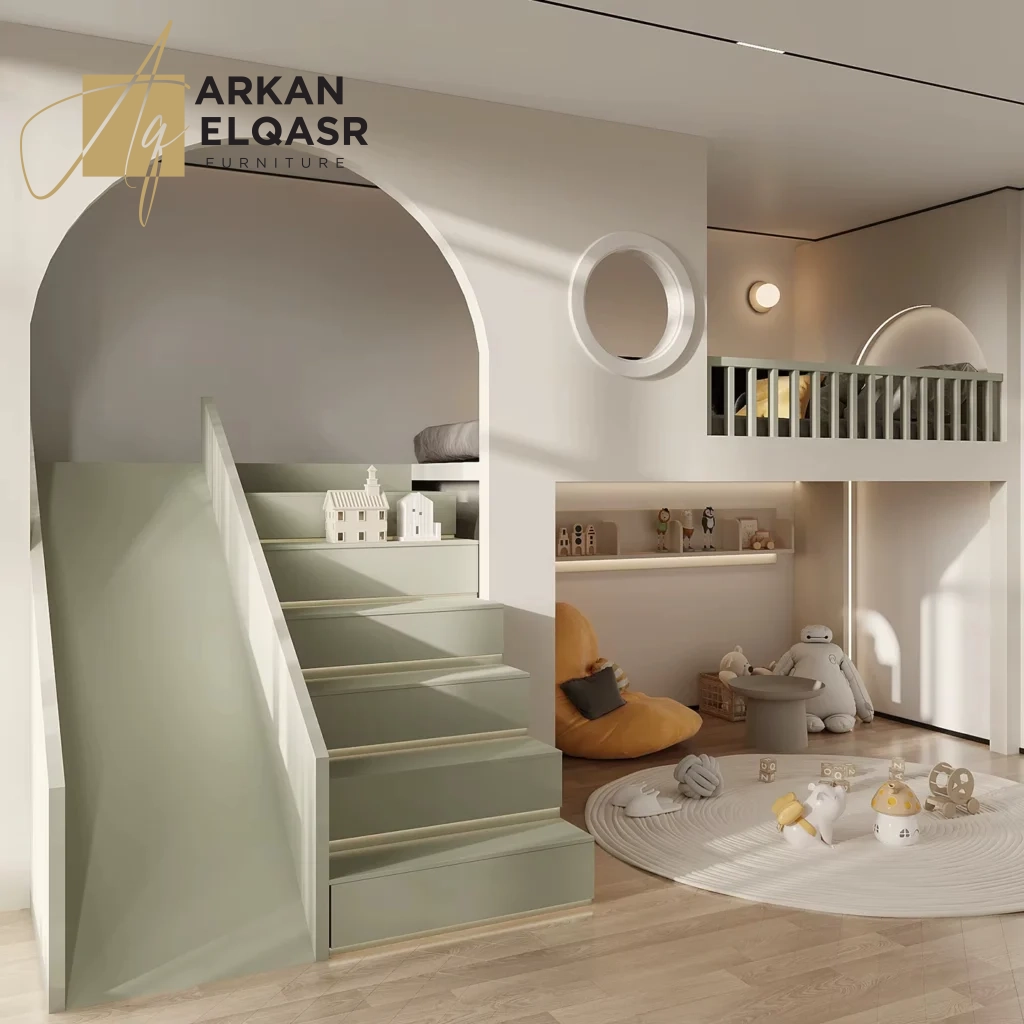 سرير اطفال بتصميم فاخر 