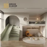 سرير اطفال بتصميم فاخر