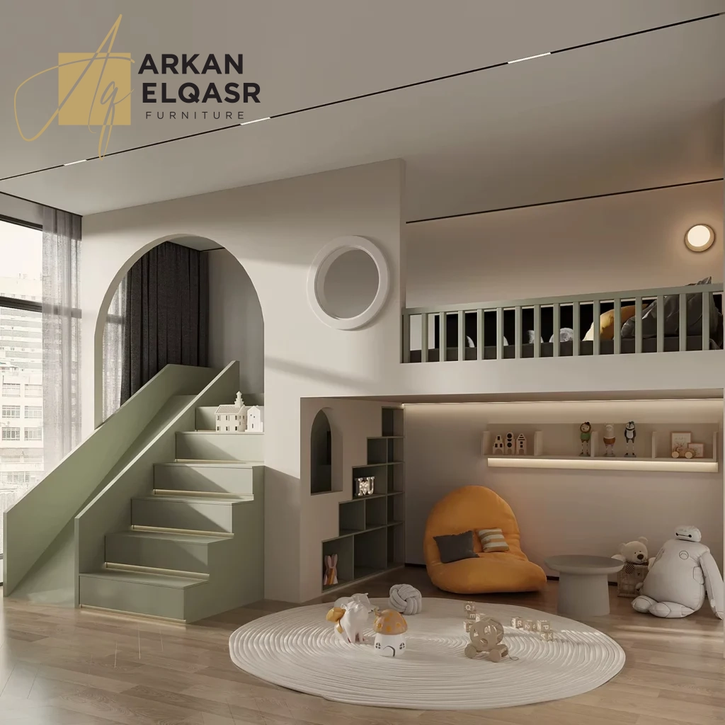 سرير اطفال بتصميم فاخر 