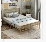 سرير نوم حديد بتصميم مودرن