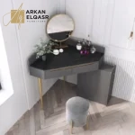 تسريحة غرفة نوم بسطح رخامي