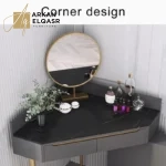 تسريحة غرفة نوم بسطح رخامي