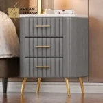 طاولة جانبية جلد حديث بتصميم راقي