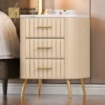 طاولة جانبية جلد حديث بتصميم راقي