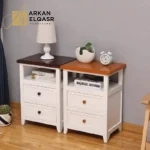 طاولة جانبية للسرير بشكل مميز