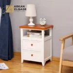 طاولة جانبية للسرير بشكل مميز