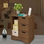 طاولة جانبية للسرير متعددة ألادراج و الوظائف