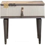 طاولة سرير جانبية بتصميم أنيق