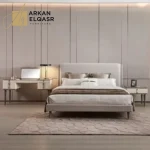 طاولة سرير جانبية بتصميم أنيق