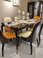 ⁦طاولة طعام بتصميم اسكندنافي⁩ - الصورة ⁦4⁩