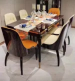 ⁦طاولة طعام بتصميم اسكندنافي⁩ - الصورة ⁦5⁩