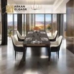 طاولة طعام بتصميم اسكندنافي