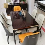 طاولة طعام بتصميم اسكندنافي