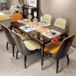 طاولة طعام بتصميم اسكندنافي