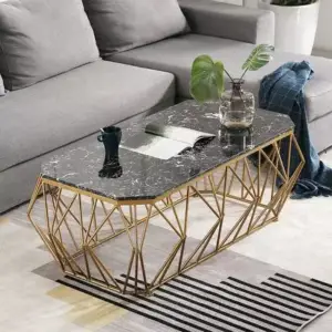 طاولة قهوة رخام للمجالس