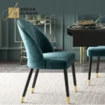 طاولة فاخره مع كراسي وبتقنية تسخين الطعام