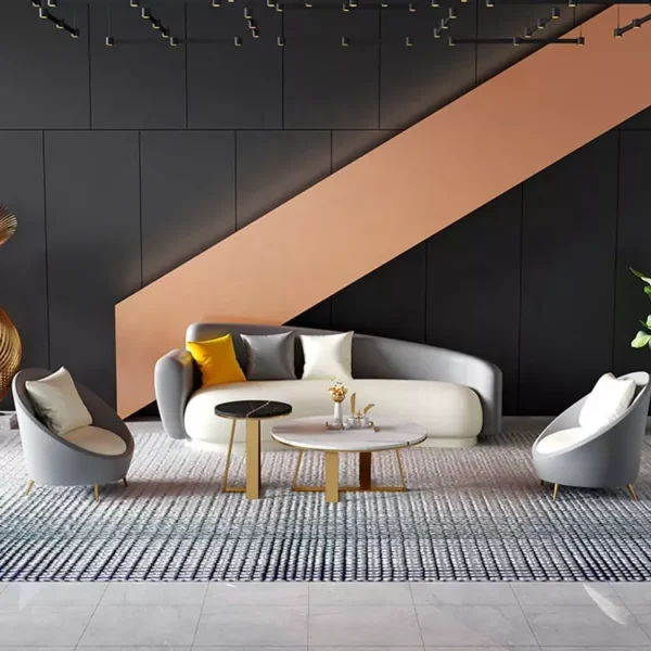 طقم كنب بتصميم إيطالى حسب الاختيار