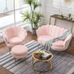 طقم كنب و كرسي بتصميم شيك