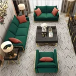 طقم جلوس مذهب فخم