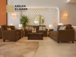 طقم كنب بتصميم مونتيريال الفاخر – تنجيد ناعم وهيكل خشبي متين – لمسة عصرية لأجواء راقية
