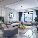 طقم كنب مودرن بتصميم ايطالي فاخر