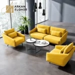 طقم كنب بتصميم حديث