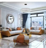 طقم كنب مودرن بتصميم ايطالي فاخر